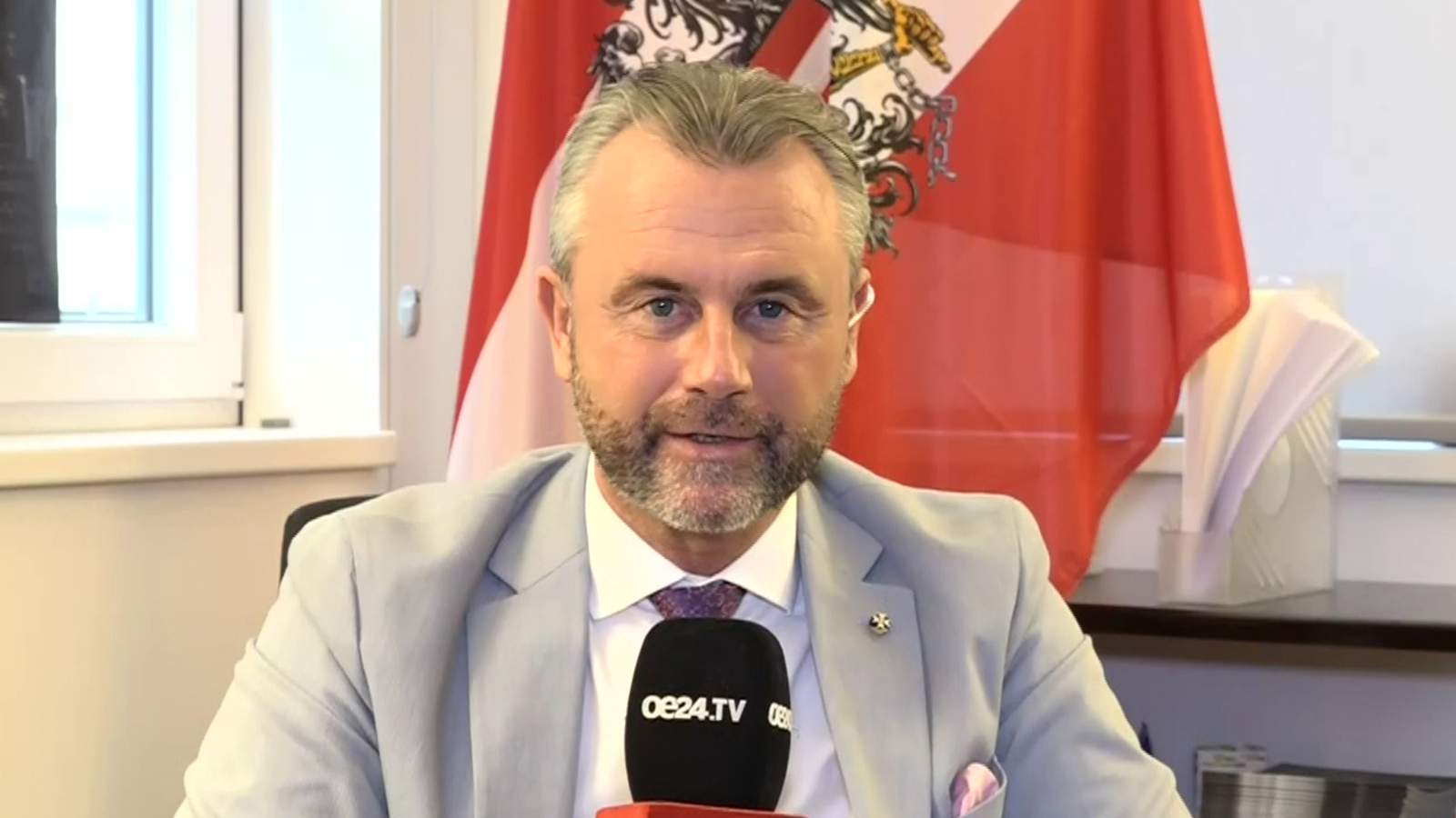 Fellner LIVE Norbert Hofer Im Interview Oe24 Tv